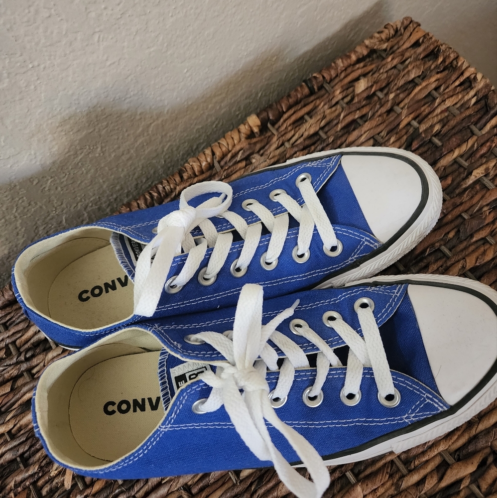 Blue Converse